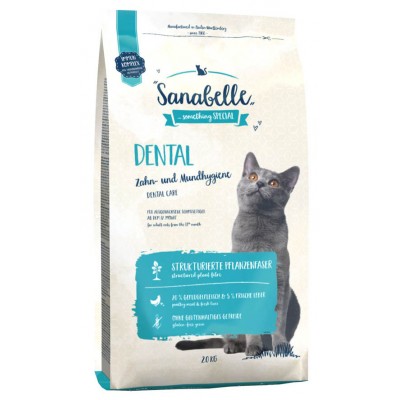 Купить c доставкой Sanabelle сухой корм для кошек взрослым Dental 2 кг в Москве