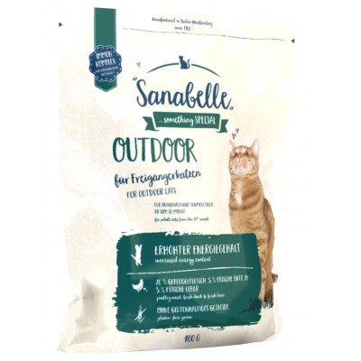Купить c доставкой Sanabelle сухой корм для кошек взрослым Outdoor 0,4 кг в Москве