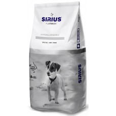 Корм Sirius Platinum для собак взрослым мелких пород индейка овощи 3 кг