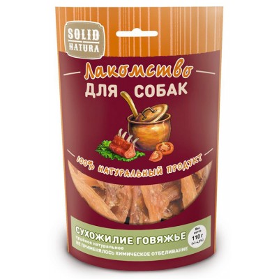 Купить c доставкой Solid Natura для собак лакомство всех возрастов сухожилие говяжье 0,11 кг в Москве
