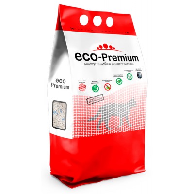 Купить c доставкой ECO Premium наполнитель для туалета древесный без запаха BLUE 20,2 кг 55 л в Москве