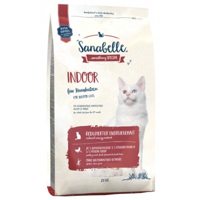 Купить c доставкой Sanabelle сухой корм для кошек взрослым Indoor 2 кг в Москве