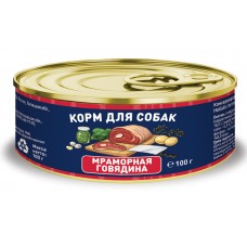 Solid Natura консервы для собак всех возрастов мраморная говядина жестяная банка Holistic 0,1 кг