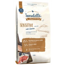 Sanabelle сухой корм для кошек взрослым всех пород ягненок Sensitive 2 кг