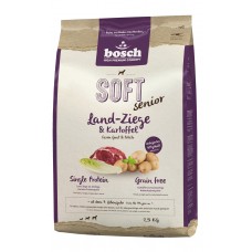 Полувлажный корм bosch для собак всех возрастов пожилым козлятина картофель Soft Senior 2,5 кг