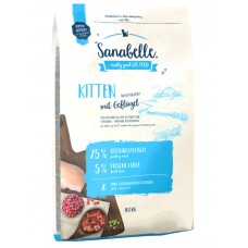 Sanabelle сухой корм для котят всех пород птица Kitten 10 кг