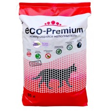ECO Premium наполнитель для туалета древесный Лаванда 20,2 кг 55 л