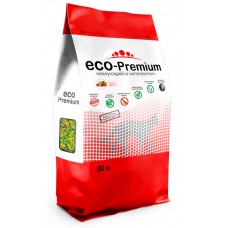 ECO Premium наполнитель для туалета древесный Тутти-фрутти 7,6 кг 20 л