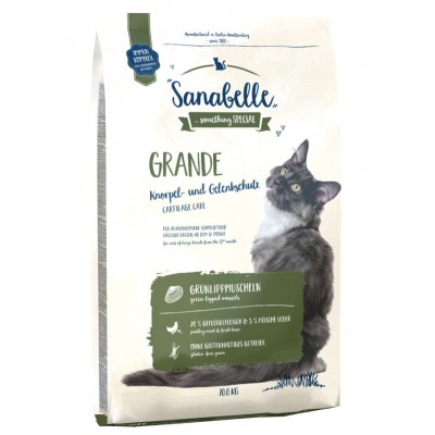 Купить c доставкой Sanabelle сухой корм для кошек взрослым крупных пород птица Grande 10 кг в Москве