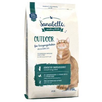 Купить c доставкой Sanabelle сухой корм для кошек взрослым Outdoor 2 кг в Москве