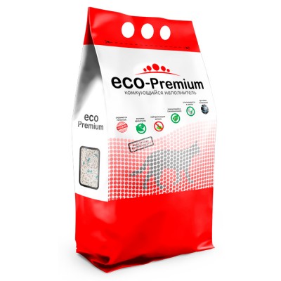 Купить c доставкой ECO Premium наполнитель для туалета древесный без запаха GREEN 20,2 кг 55 л в Москве