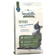 Sanabelle сухой корм для кошек взрослым крупных пород птица Grande 2 кг