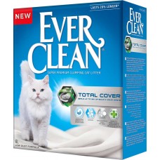 Ever Clean наполнитель для туалета бентонит без запаха Total Cover 6 кг 6 л