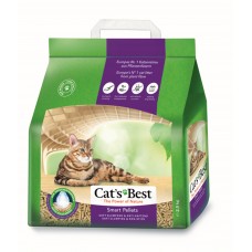 Cats Best наполнитель древесный без запаха Smart Pellets 2,5 кг 5 л