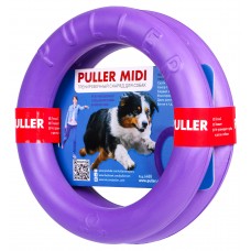 Puller для собак метательная игрушка полимерный материал фиолетовый Midi 20 см