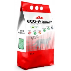 ECO Premium наполнитель для туалета древесный Алоэ 1,9 кг 5 л
