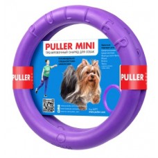 Puller для собак метательная игрушка полимерный материал фиолетовый Mini 18 см