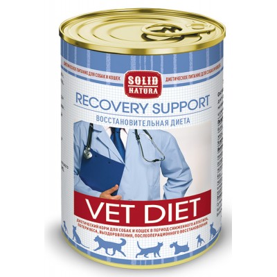 Купить c доставкой Solid Natura консервы для собак всех возрастов диета VET Recovery Support 0,34 кг в Москве