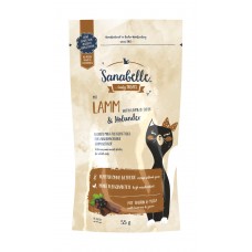 Sanabelle Snack для кошек всех возрастов лакомство ягнёнк бузина 0,055 кг