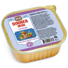 Solid Natura консервы для собак взрослым мелких пород ягненок Dinner Mini 0,15 кг