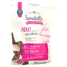 Sanabelle для кошек корм сухой взрослым всех пород птица Adult 0,4 кг