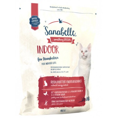 Купить c доставкой Sanabelle сухой корм для кошек взрослым Indoor 0,4 кг в Москве