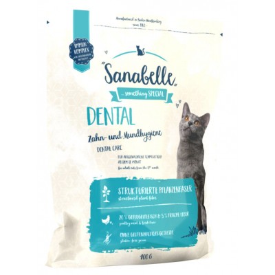 Купить c доставкой Sanabelle сухой корм для кошек взрослым Dental 0,4 кг в Москве