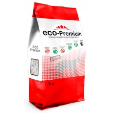 ECO Premium наполнитель для туалета древесный без запаха BLUE 1,9 кг 5 л