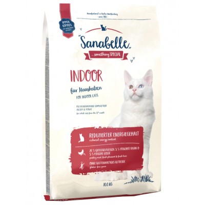 Купить c доставкой Sanabelle сухой корм для кошек взрослым Indoor 10 кг в Москве