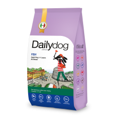 Dailydog Casual корм для взрослых собак всех пород рыба, 12кг MPS