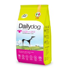 Dailydog корм для взрослых собак средних пород ягненок рис, 12кг ФР
