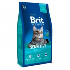 Сухой корм для кошек Brit чувствительное пищеварение с ягненком для кошек 1,5 кг.