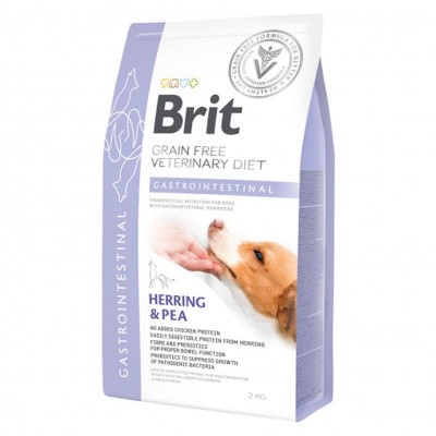 Brit для собак сухой корм VDD Gastrointestinal беззерновая диета при остр. и хрон. гастроэнтеритах