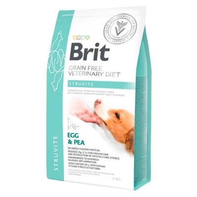 Brit для собак сухой корм VDD Struvite беззерновая диета при струвитном типе МКБ