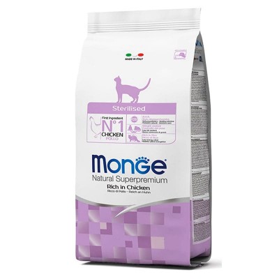Сухой корм для кошек Monge Cat стерилизованным 10 кг
