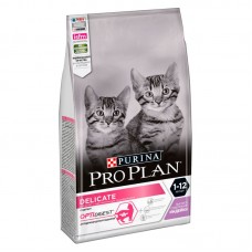 Сухой корм для кошек PRO PLAN Junior котятам с чувствительным пищеварением индейка1,5 кг +3х85 гр.