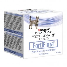 Витамины для кошек PRO PLAN PVD FortiFlora кормовая добавка 30 пакетиков.