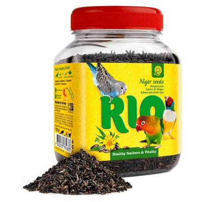RIO Абиссинский нуг. Дополнительный корм для декоративных птиц 250гр.