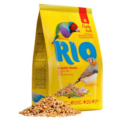 RIO Корм для экзотических птиц. Основной рацион 500гр.