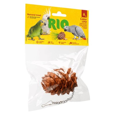 RIO Кедровая шишка. Лакомство-игрушка для птиц.