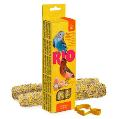 RIO Палочки для всех видов птиц с яйцом и ракушечником.