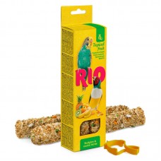 RIO Палочки для волнистых попугайчиков и экзотов с тропическими фруктами 40гр.