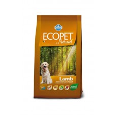 Farmina Ecopet Natural сухой корм для взрослых собак всех пород с ягненком 2,5 кг