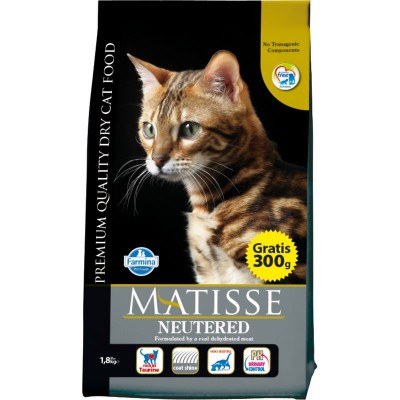 Купить c доставкой Farmina Matisse сухой корм для взрослых стерилизованных кошек 10 кг в Москве