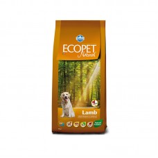 Farmina Ecopet Natural сухой корм для взрослых собак крупных пород с ягненком 12 кг