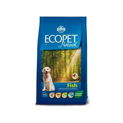 Купить c доставкой Farmina Ecopet Natural сухой корм для взрослых собак мелких пород с рыбой 2,5 кг в Москве