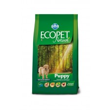Farmina Ecopet Natural сухой корм для щенков, беременных и кормящих собак с курицей 2,5 кг