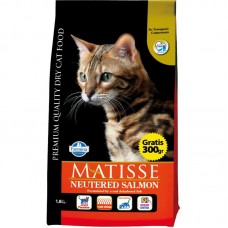 Farmina Matisse сухой корм для взрослых стерилизованных кошек с лососем - 1,5 кг