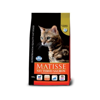 Купить c доставкой Farmina Matisse сухой корм для взрослых стерилизованных кошек с лососем - 10 кг в Москве