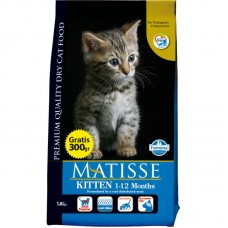 Farmina Matisse сухой корм для котят до 12 месяцев, беременных и кормящих кошек с курицей - 1,5 кг